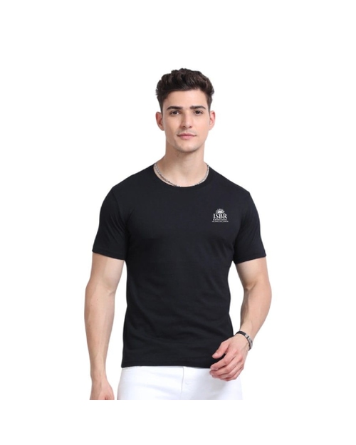 Greys&Blues Men's Eco Blend Round Neck T-Shirt- Black